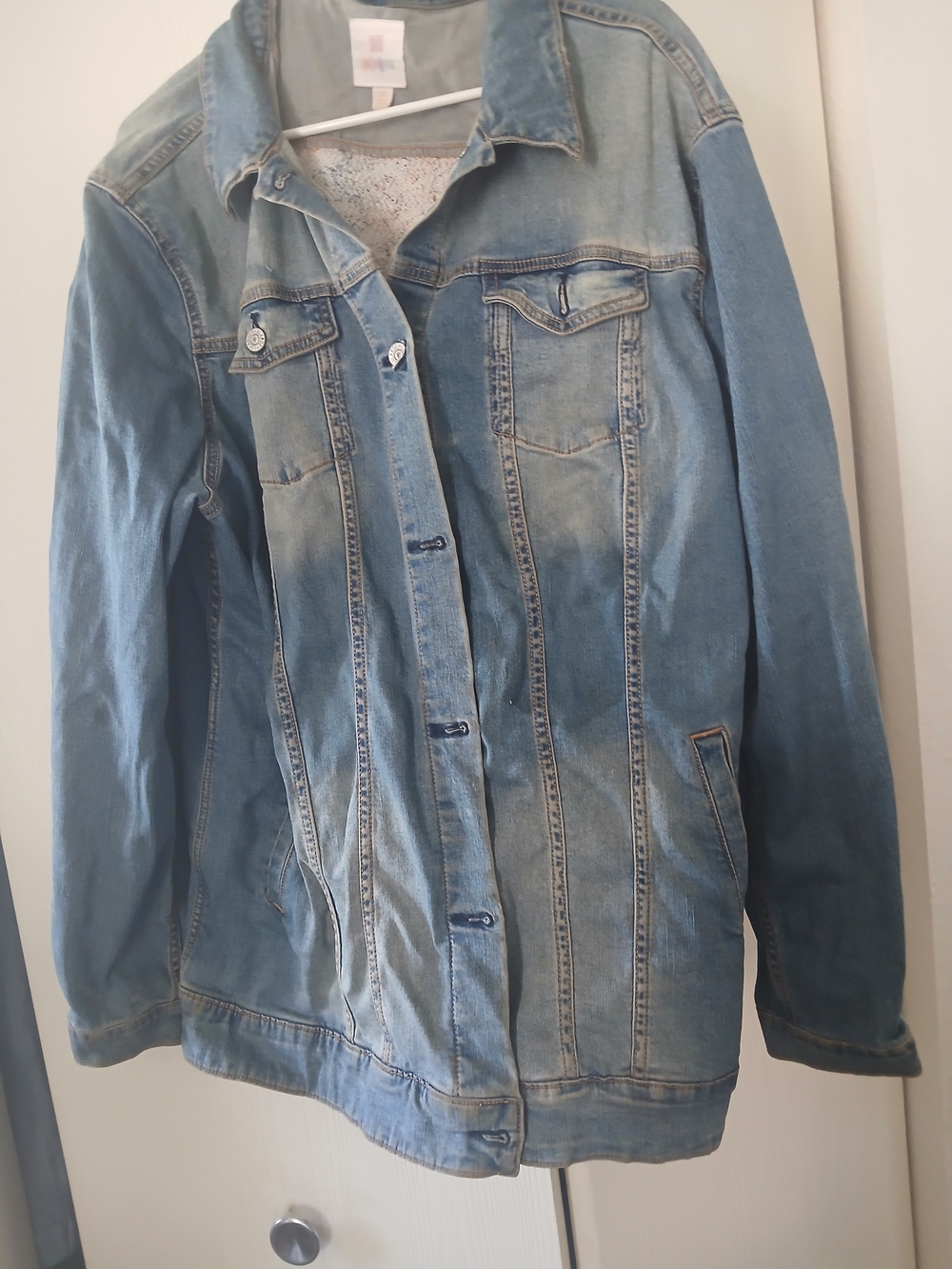 LuLaRoe Light Blue Denim Jacket